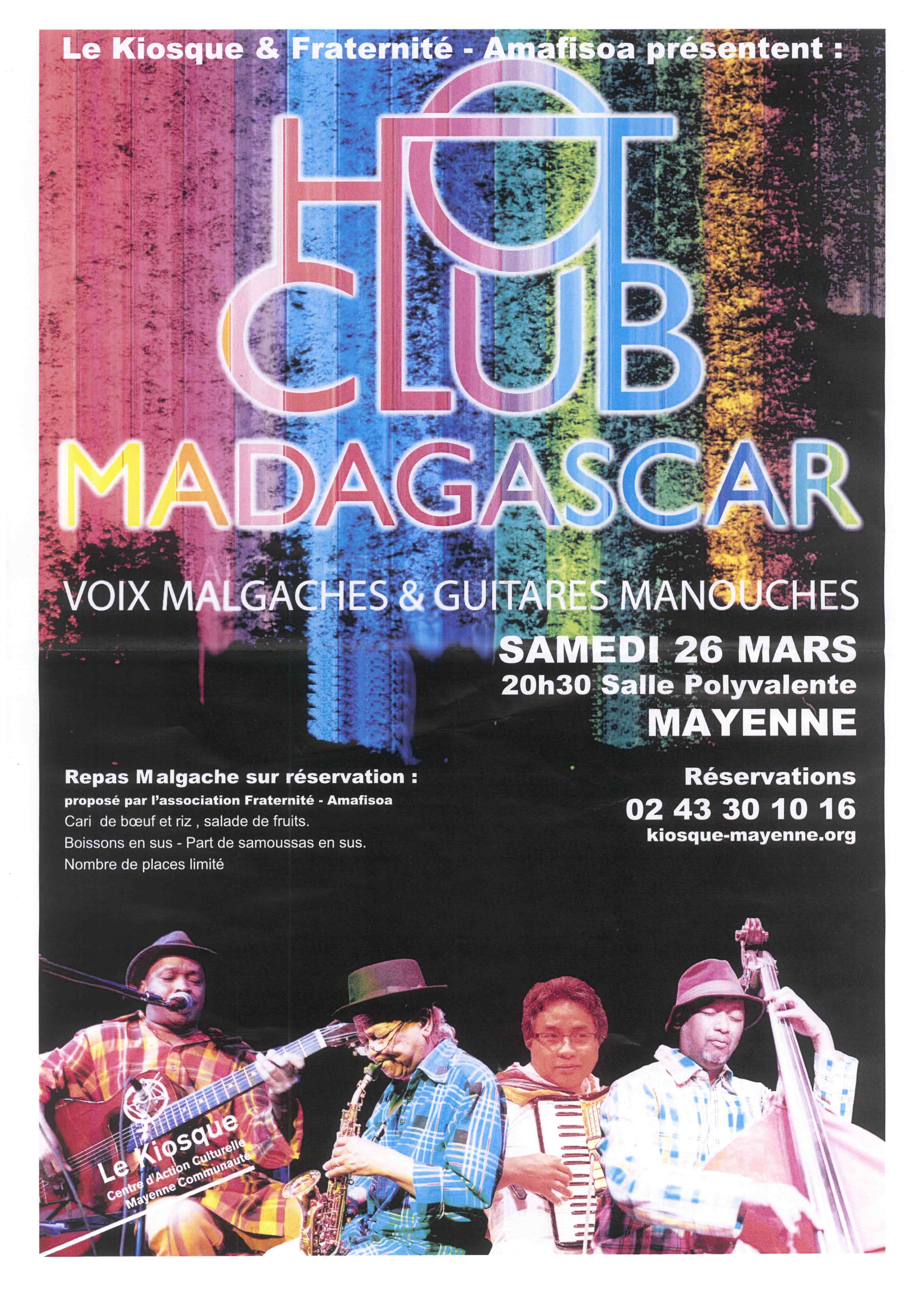 HOT CLUB MADAGASCAR 26.03.2016